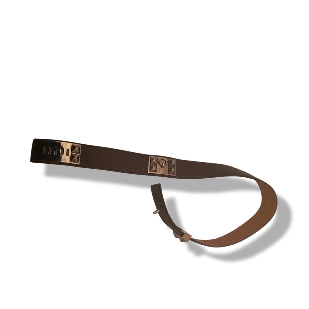 Hermes Paris collier de chien belt .